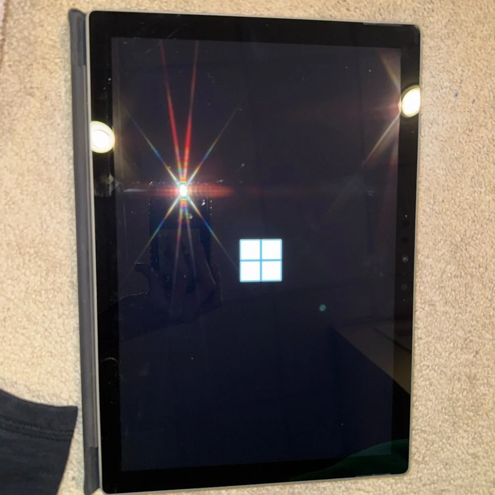 Microsoft Surface Pro 7 Silver with Charger and Pen